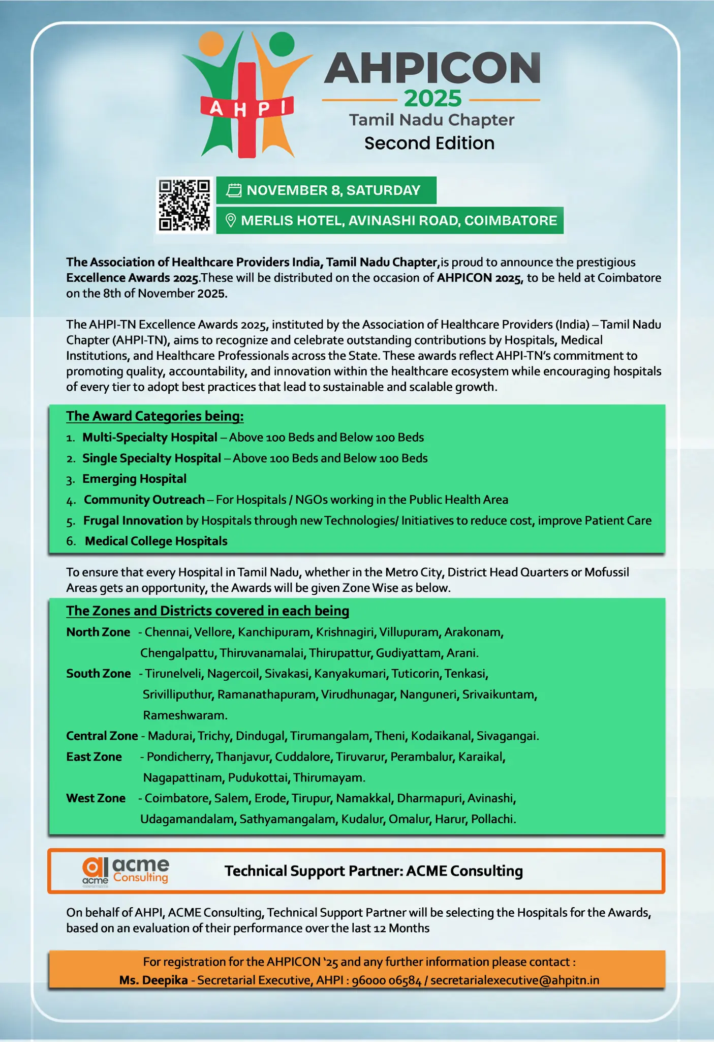 AHPI Awards for Hospitals